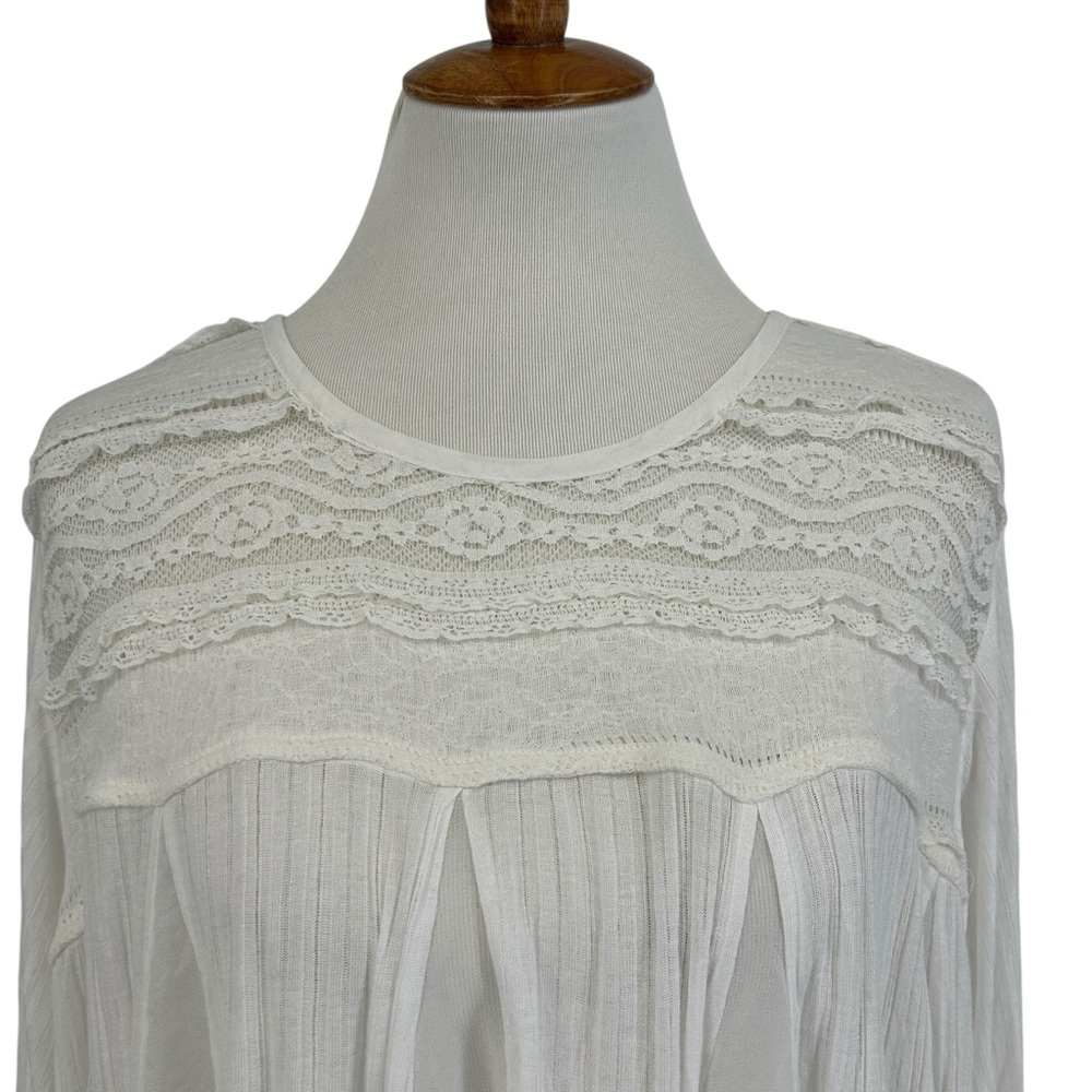 NWT Free People Penny Lane Boho Lace Trapeze Tunic Top Size S - Picture 8 of 14